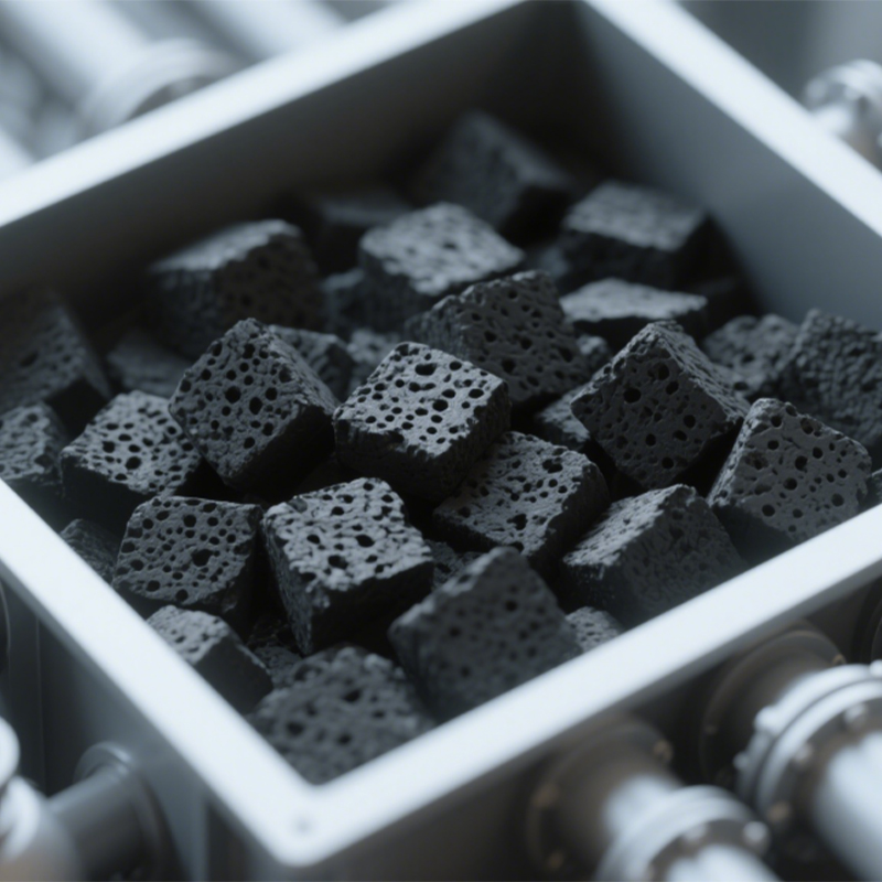 Угольный гранулированный активированный уголь для сероочистки